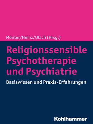 cover image of Religionssensible Psychotherapie und Psychiatrie